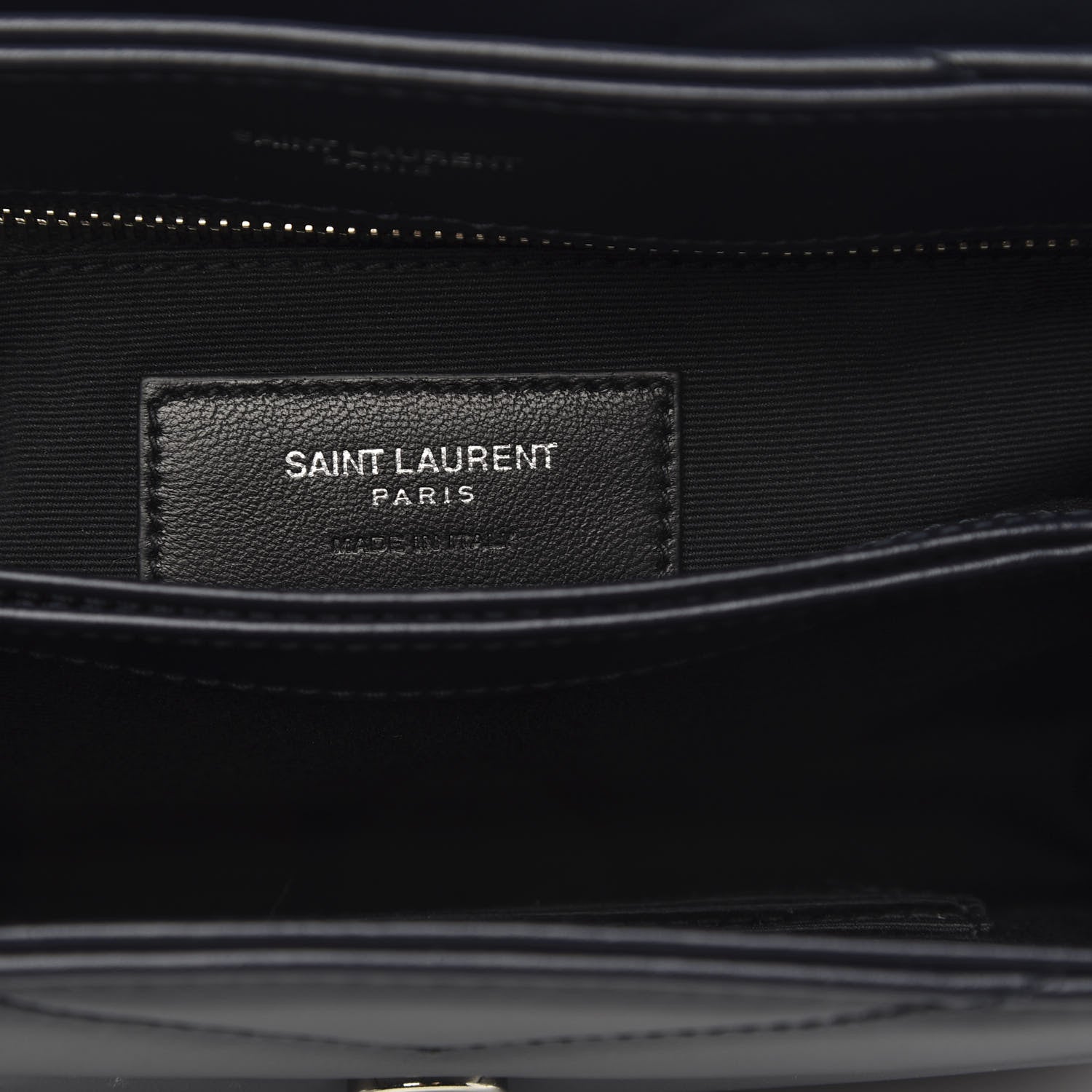 Saint Laurent Calfskin Y Quilted Monogram Toy Loulou Chain Satchel Medium Blue 7 of 9