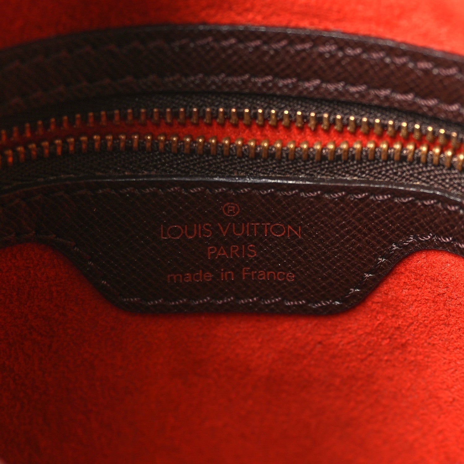 Louis Vuitton Damier Ebene Marais Bucket 23 6 of 8