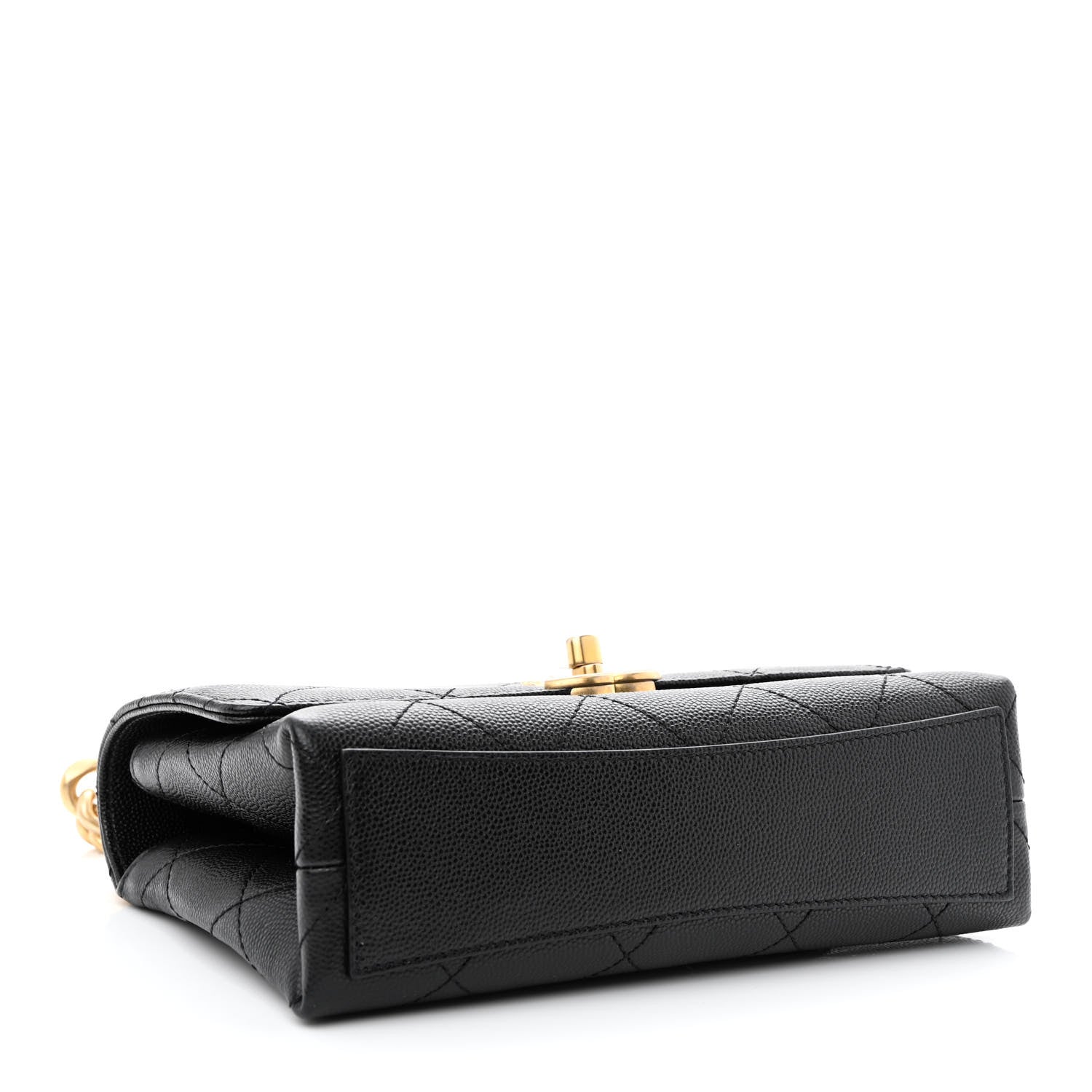 Chanel Caviar Quilted Mini Bracelet On Chain Flap Black 4 of 11