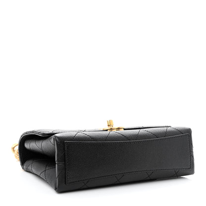 Chanel Caviar Quilted Mini Bracelet On Chain Flap Black 4 of 11