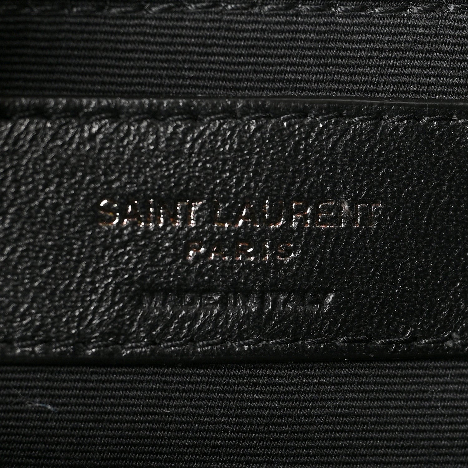 Saint Laurent Crinkled Calfskin Matelasse Monogram Medium Niki Shopper Tote Black 6 of 9