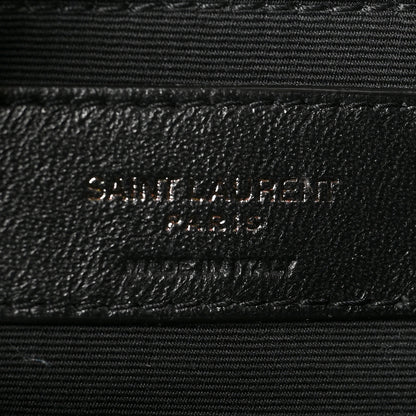 Saint Laurent Crinkled Calfskin Matelasse Monogram Medium Niki Shopper Tote Black 6 of 9