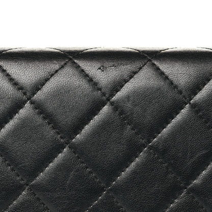 Chanel Lambskin Quilted Wallet On Chain WOC Black 17 of 20
