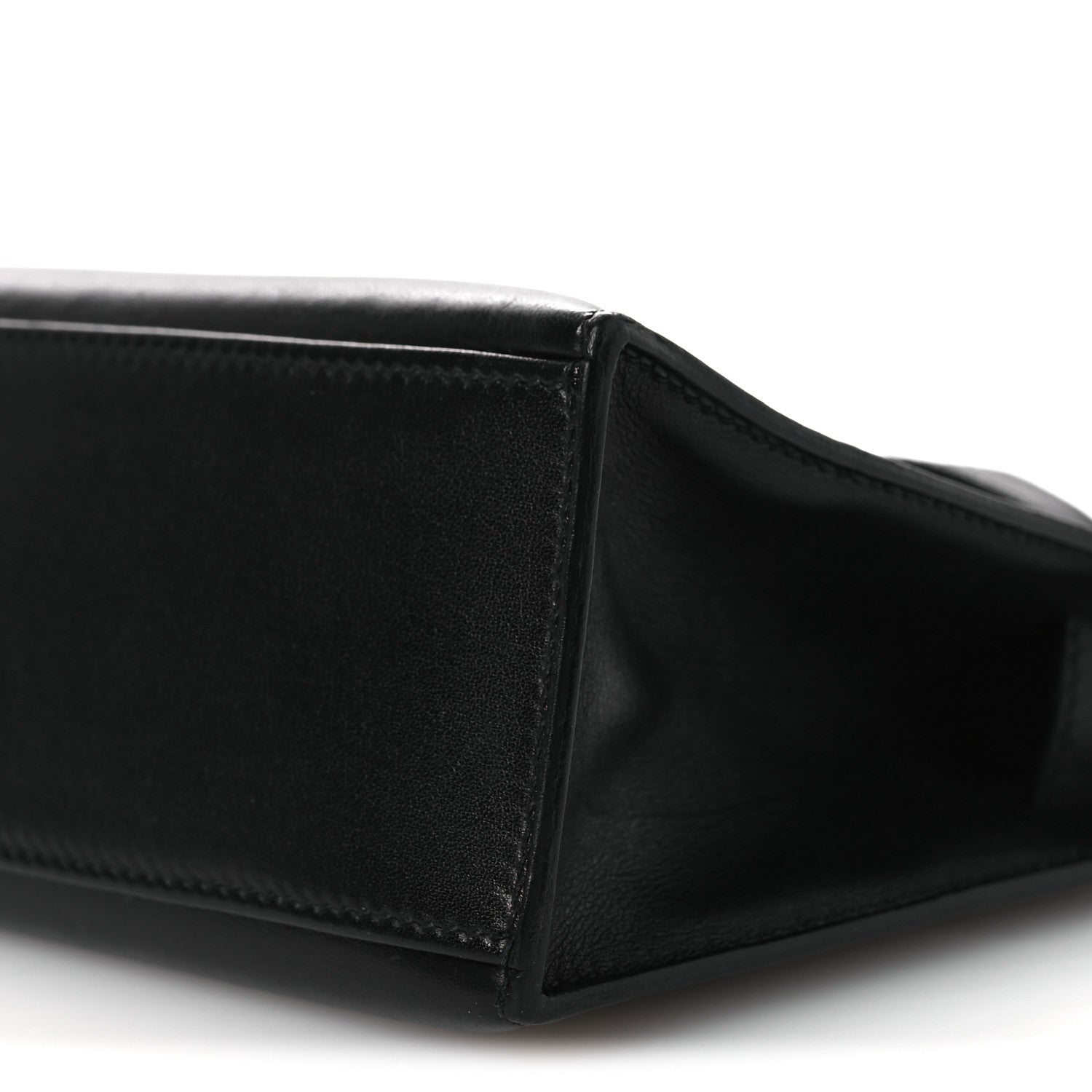 Hermes Evercalf Kelly Pochette Clutch Black 10 of 12