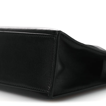 Hermes Evercalf Kelly Pochette Clutch Black 10 of 12