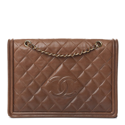 Chanel Lambskin Quilted Timeless CC Small Single Flap Brown 1 of 13