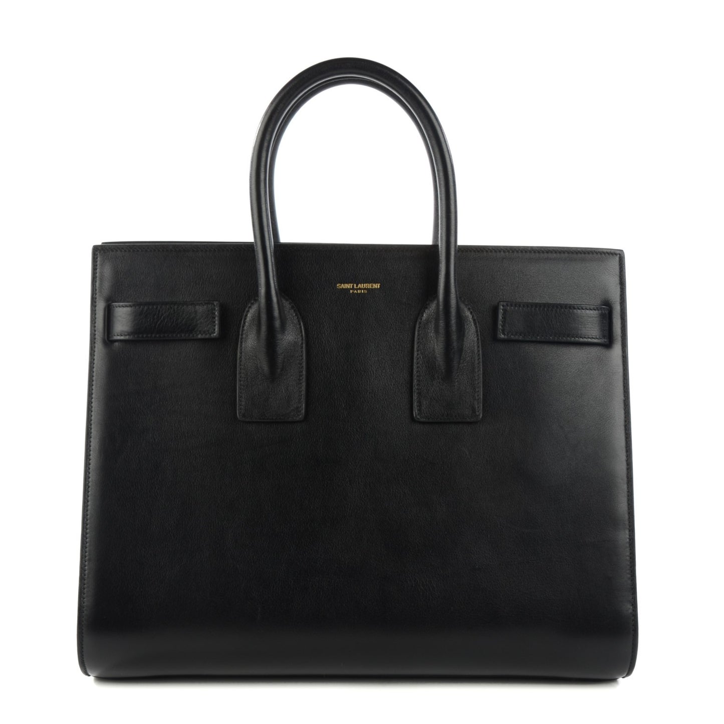 Calfskin Small Sac De Jour Black