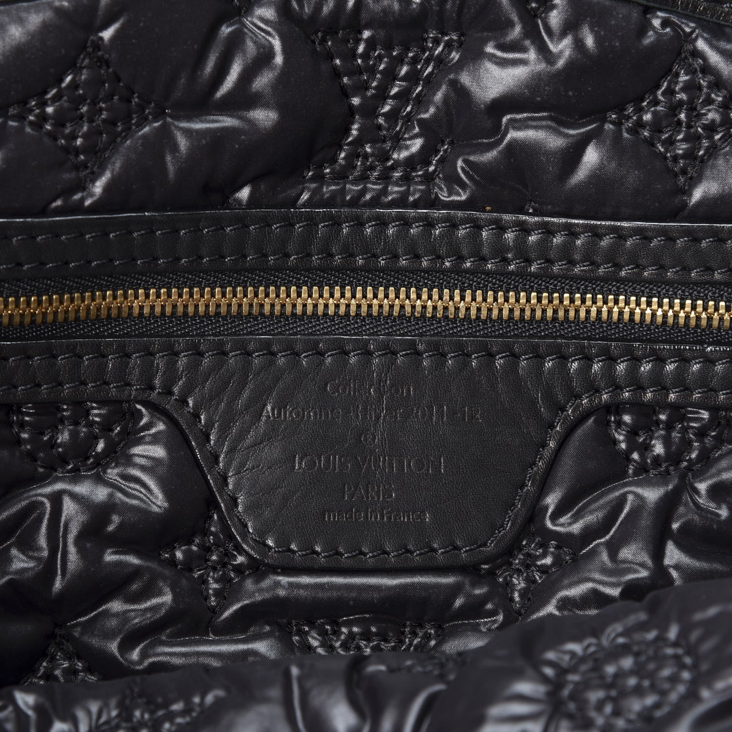 Louis Vuitton Monogram Nylon Desire Lockit Vertical MM Black 7 of 8