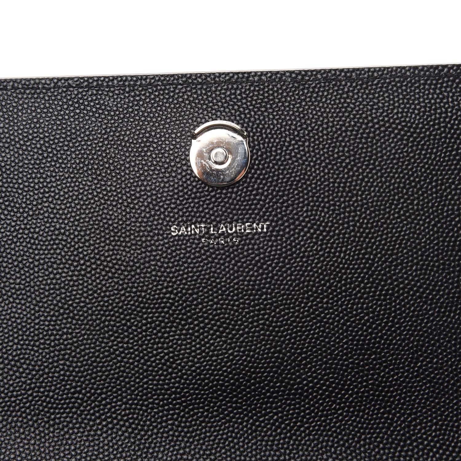 Saint Laurent Grain De Poudre Small Monogram Kate Satchel Black 9 of 9