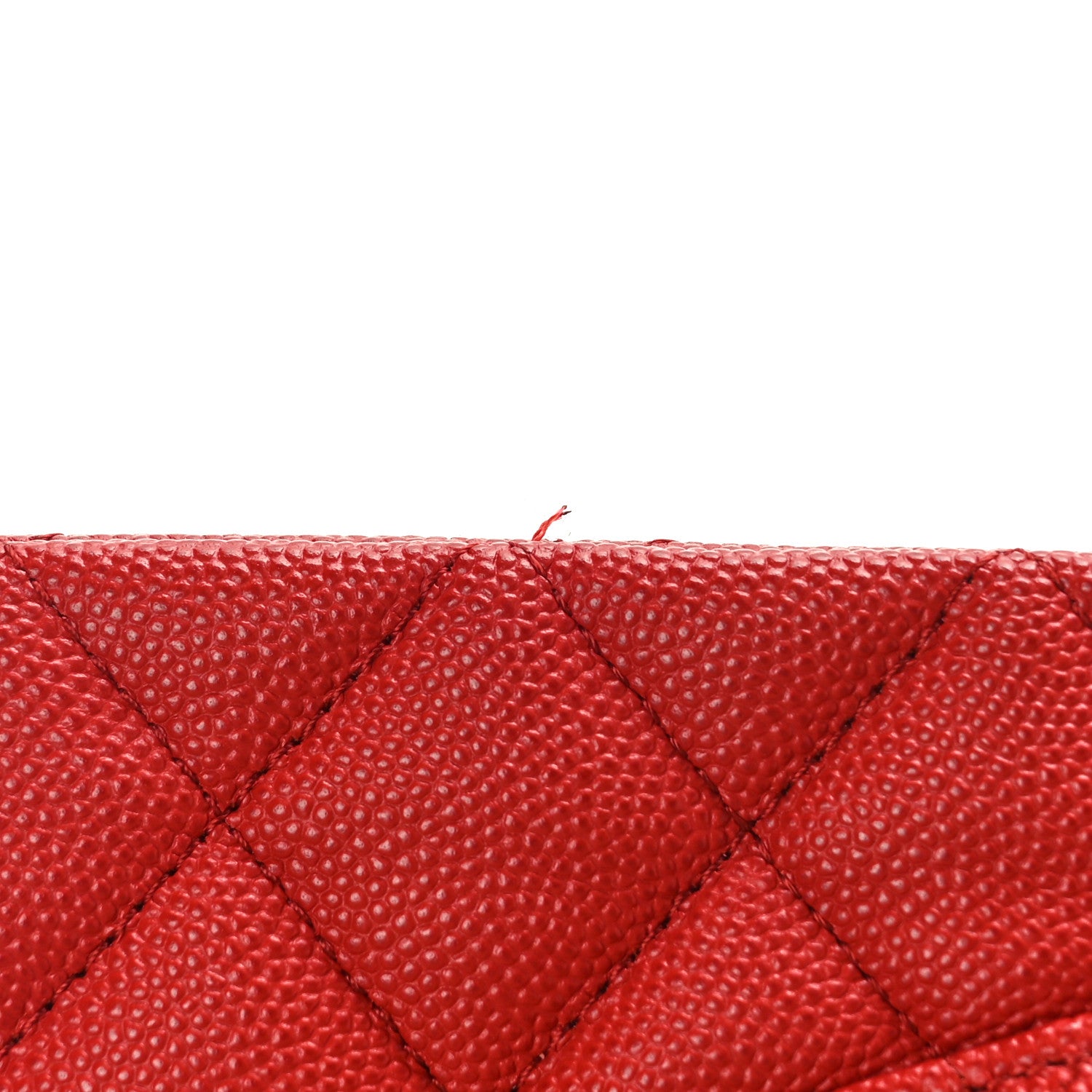 Chanel Caviar Quilted Medium Double Flap Red 10 of 10