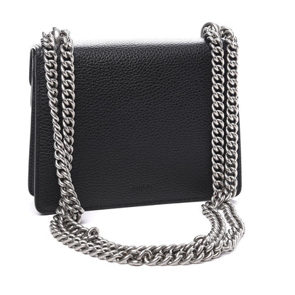 Gucci Calfskin Mini Dionysus Shoulder Bag Black 2 of 12