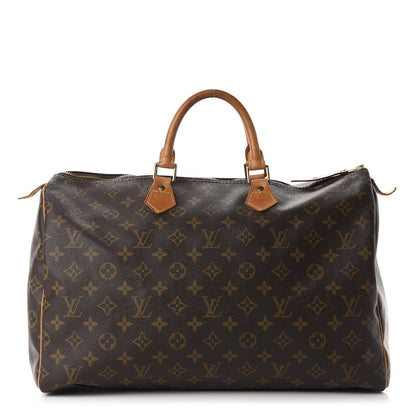 Louis Vuitton Monogram Speedy 40 1 of 12