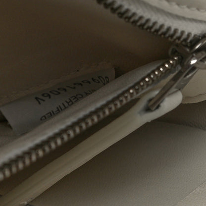 Bottega Veneta Lambskin Maxi Intrecciato Cassette Crossbody Bag White 6 of 11