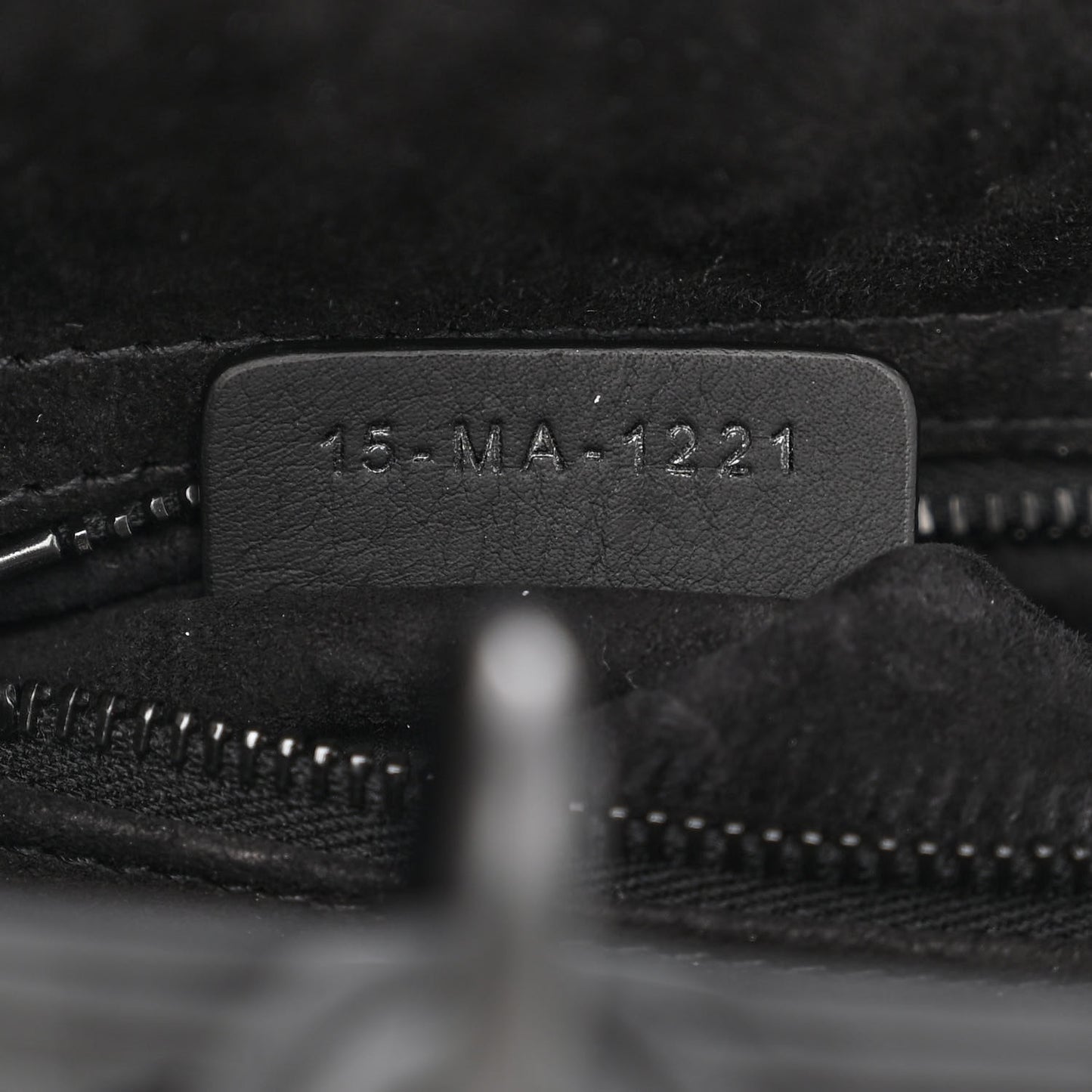 Ultra Matte Calfskin Cannage Small My ABCDior Lady Dior Black