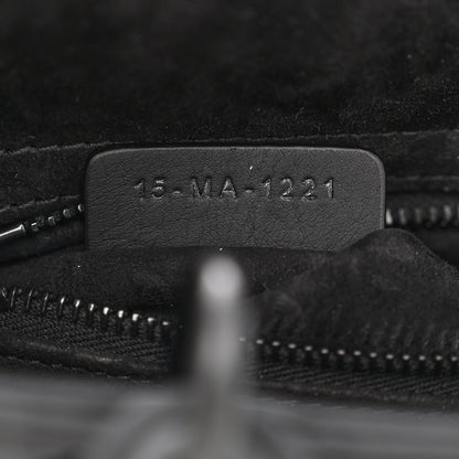 Christian Dior Ultra Matte Calfskin Cannage Small My ABCDior Lady Dior Black 7 of 12