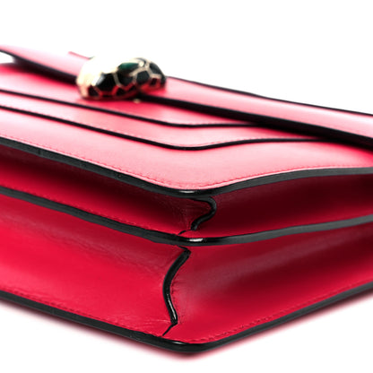 Bulgari Calfskin Serpenti Forever Shoulder Bag Pink 12 of 12