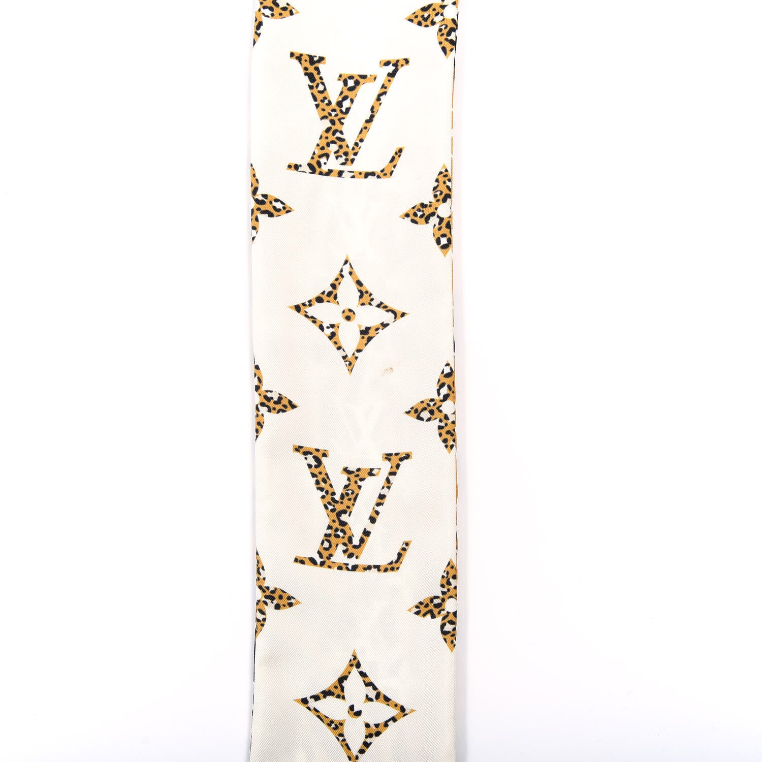 Louis Vuitton Silk Monogram Giant Jungle Bandeau Ivory 5 of 5