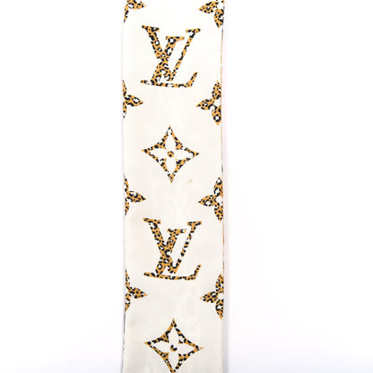Louis Vuitton Silk Monogram Giant Jungle Bandeau Ivory 5 of 5