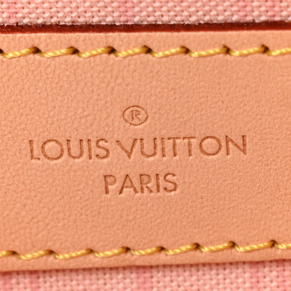 Louis Vuitton Damier Azur Neverfull MM GM Pochette Rose Ballerine 6 of 10