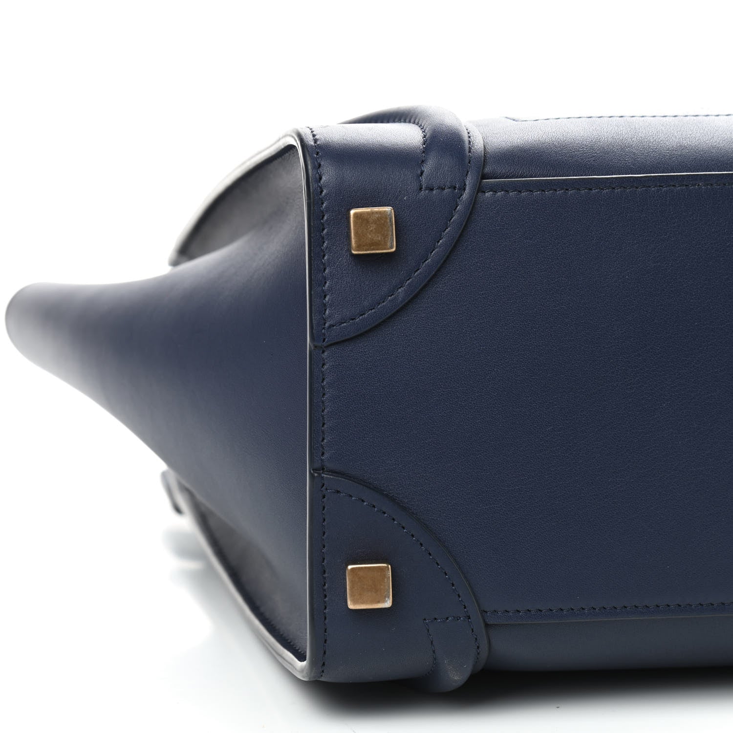 Celine Smooth Calfskin Micro Luggage Ink 5 of 10