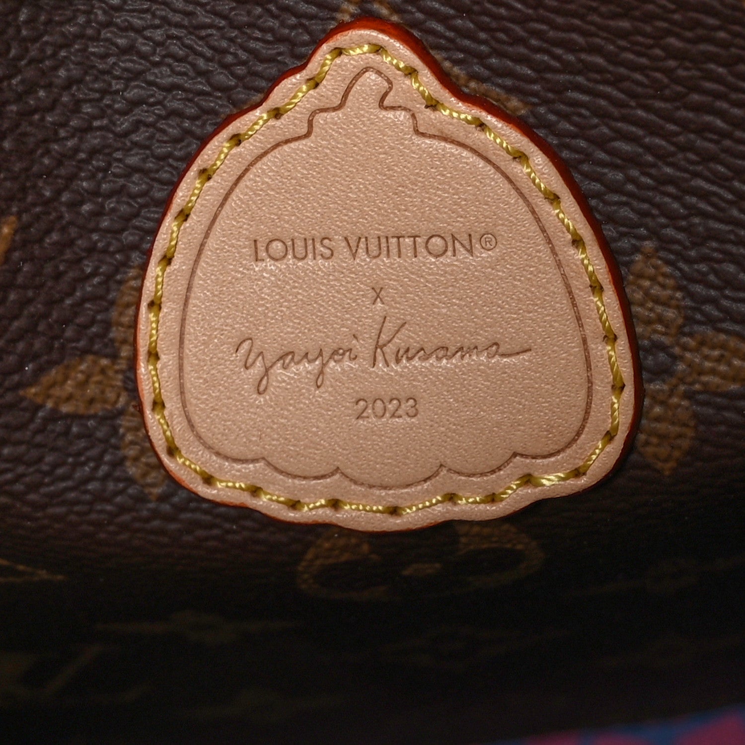 Louis Vuitton LV X YK Monogram Kusama Pumpkin Neonoe MM 8 of 14