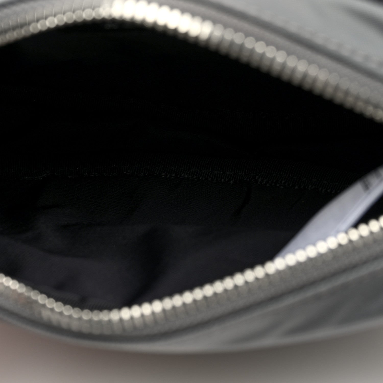 Burberry Econyl Logo Print Small Cannon Bum Bag Charcoal Grey 5 of 9