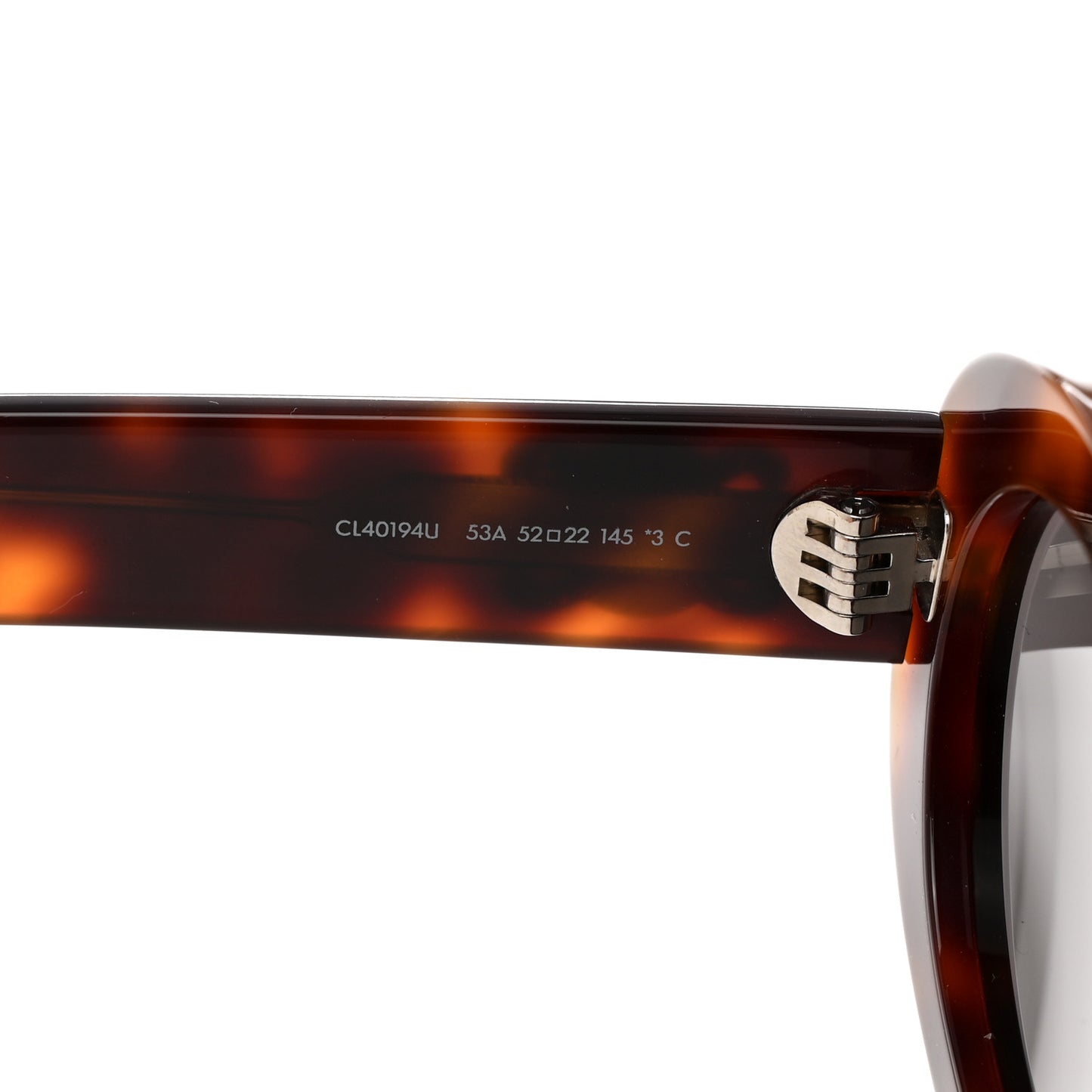 Acetate Triomphe 01 Sunglasses CL 40194U Tortoise