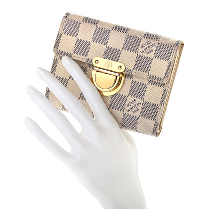 Louis Vuitton Damier Azur Koala Wallet 2 of 11