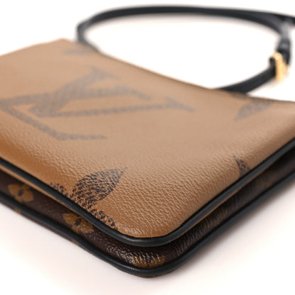 Louis Vuitton Reverse Monogram Giant Double Zip Pochette 9 of 9