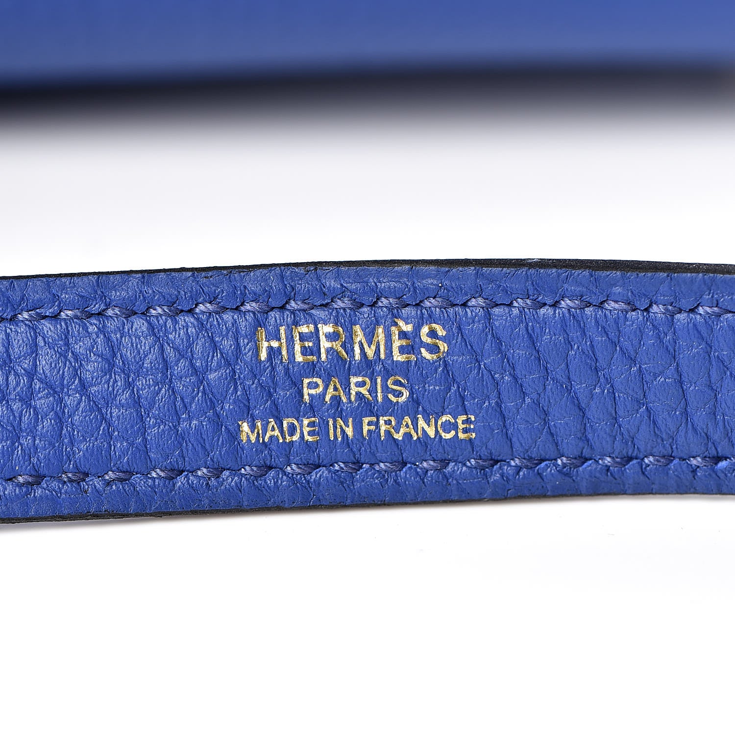 Hermes Togo Kelly Retourne 35 Bleu Electrique 34 of 37