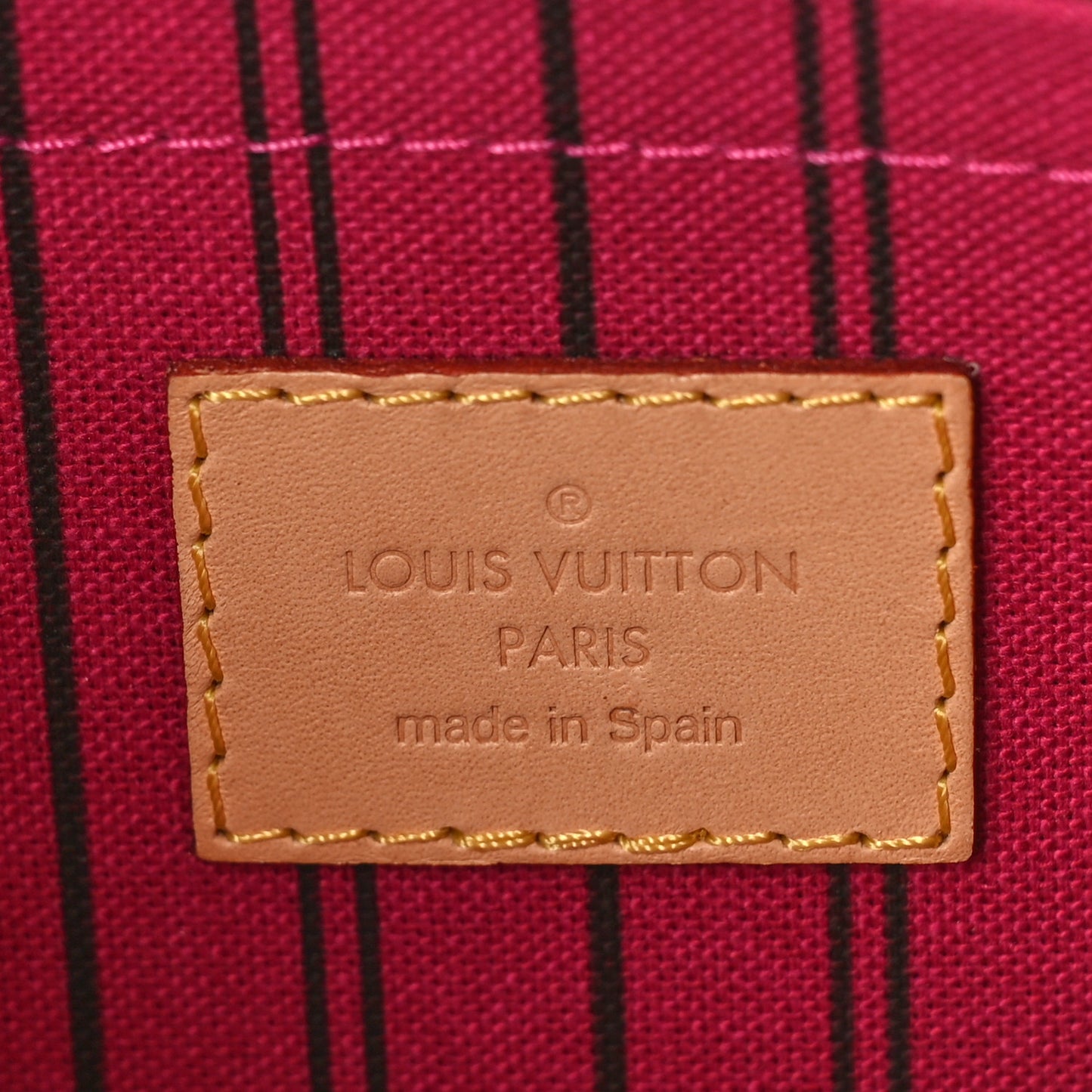 Monogram Neverfull MM GM Pochette Pivoine