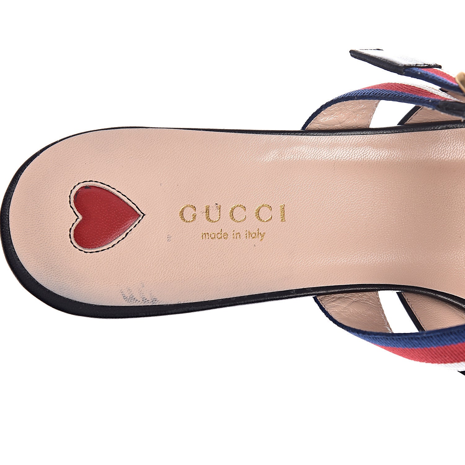Gucci Malaga Kid Sylvie Web Bamboo Low Heel Mules 40 Black 8 of 14