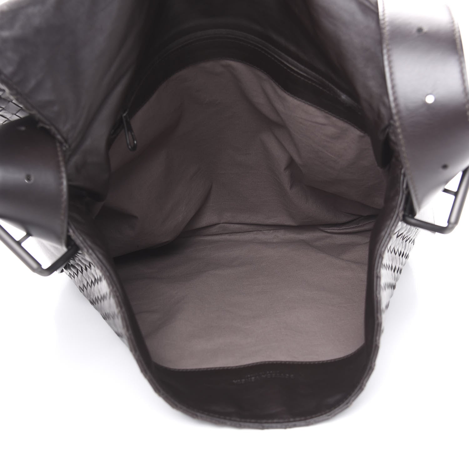 Bottega Veneta Nappa Intrecciato Messenger Bag Ebano 4 of 11