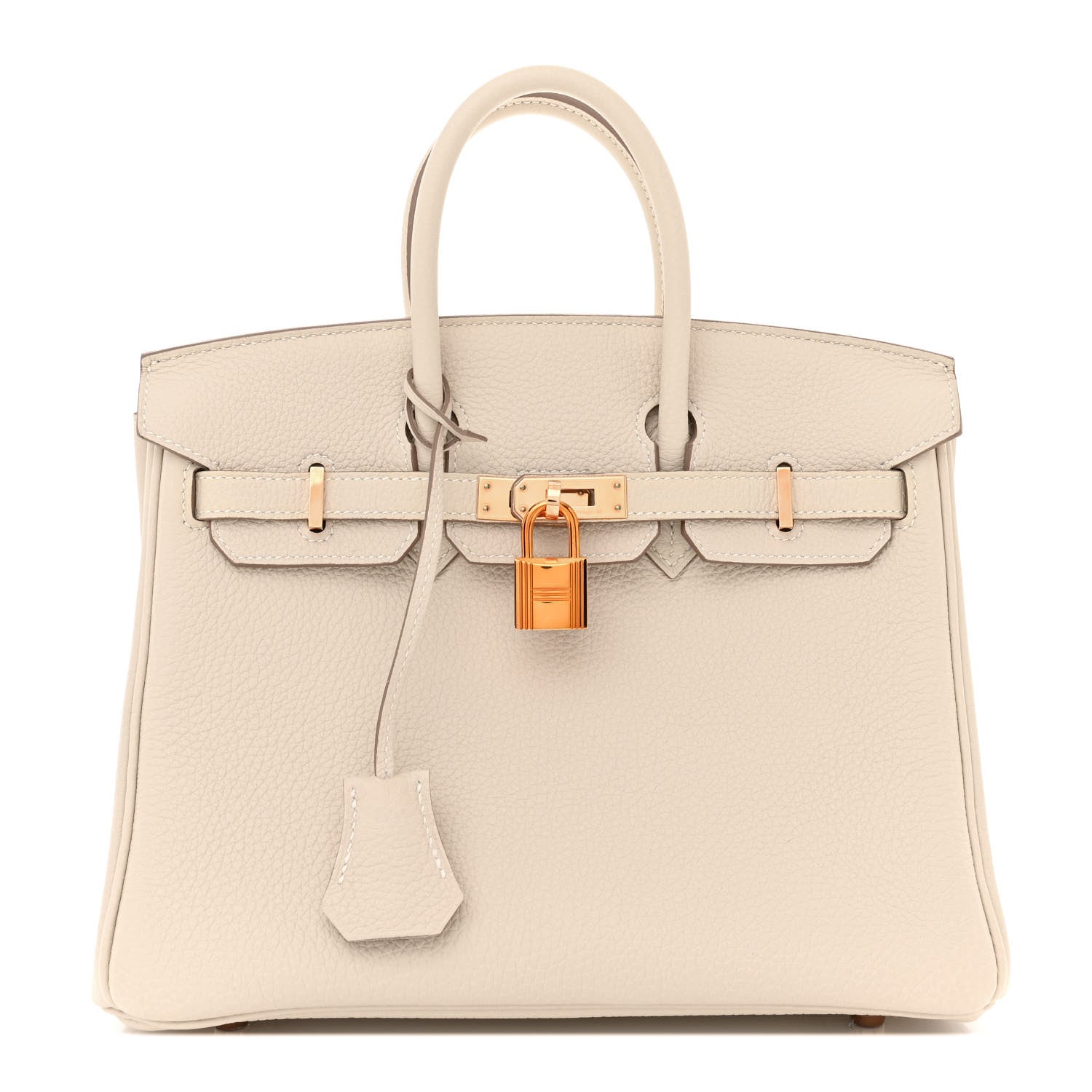 Hermes Togo Birkin 25 Craie 1 of 11