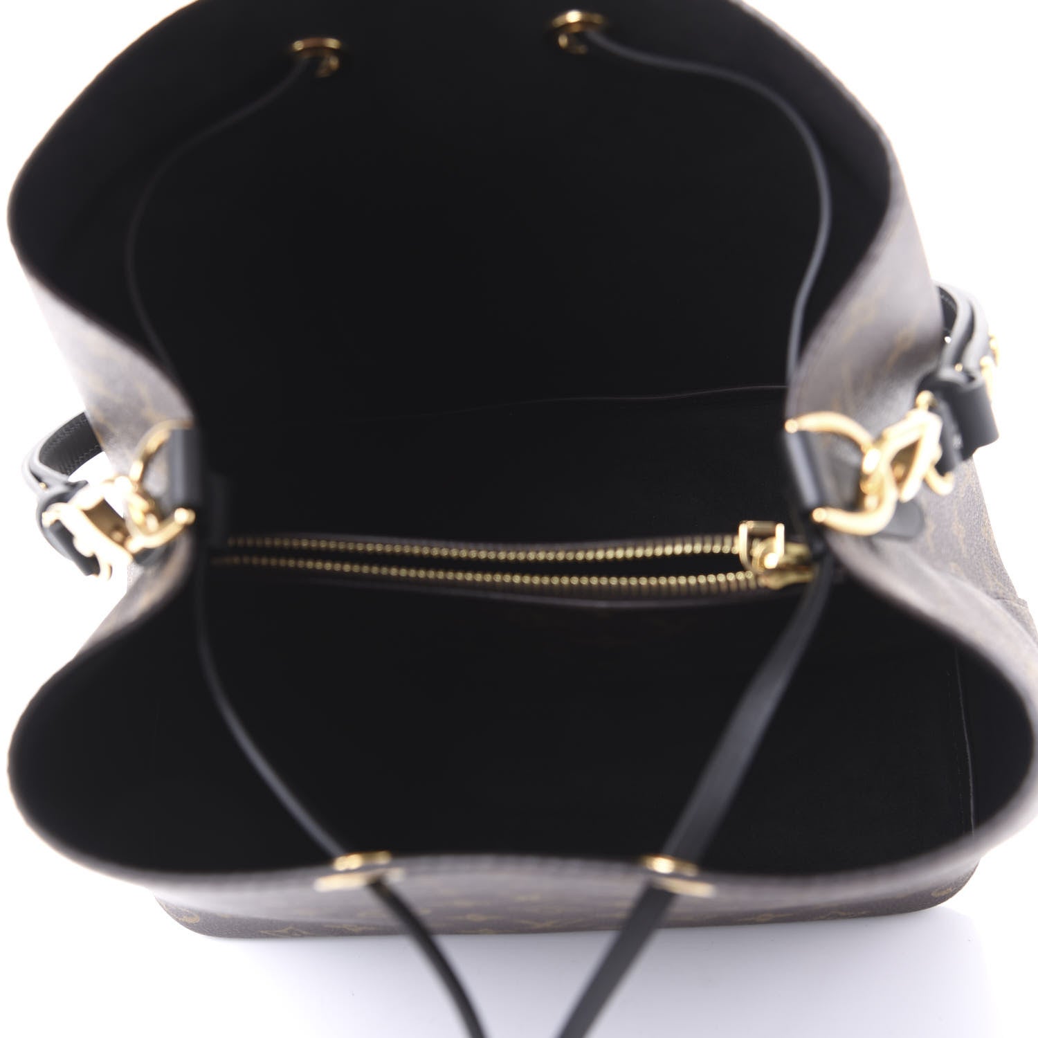 Louis Vuitton Monogram Neonoe MM Black 4 of 10