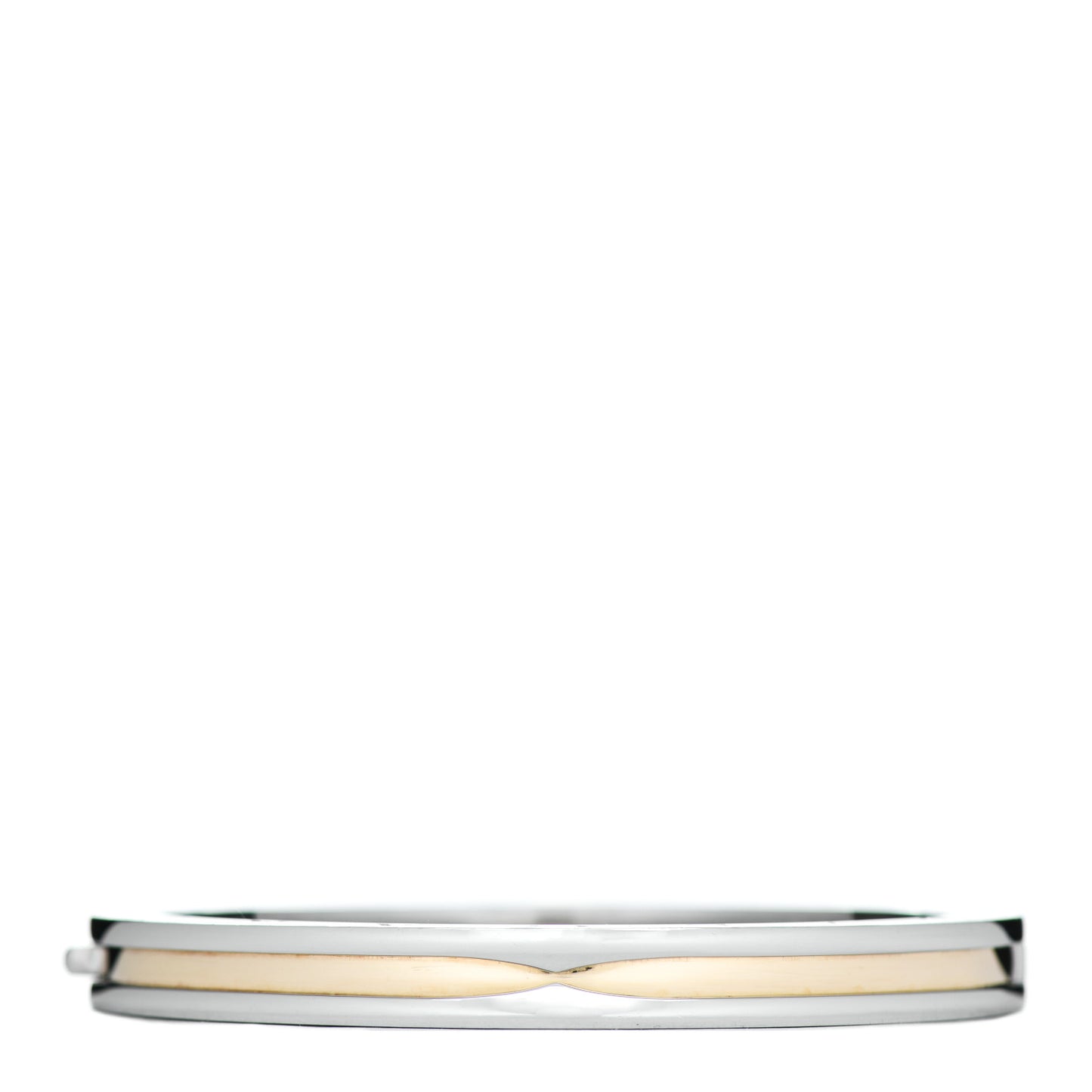 18K Yellow Gold Stainless Steel B.Zero1 Bangle Bracelet