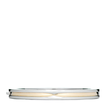 Bulgari 18K Yellow Gold Stainless Steel B.Zero1 Bangle Bracelet 1 of 4