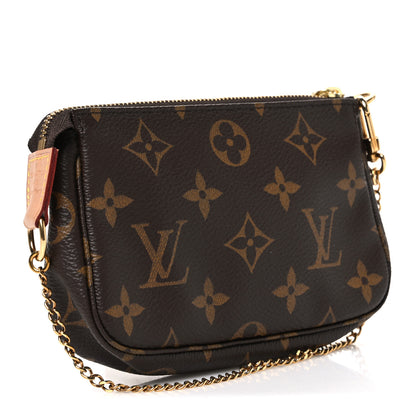 Louis Vuitton Monogram Mini Pochette Accessories 3 of 7