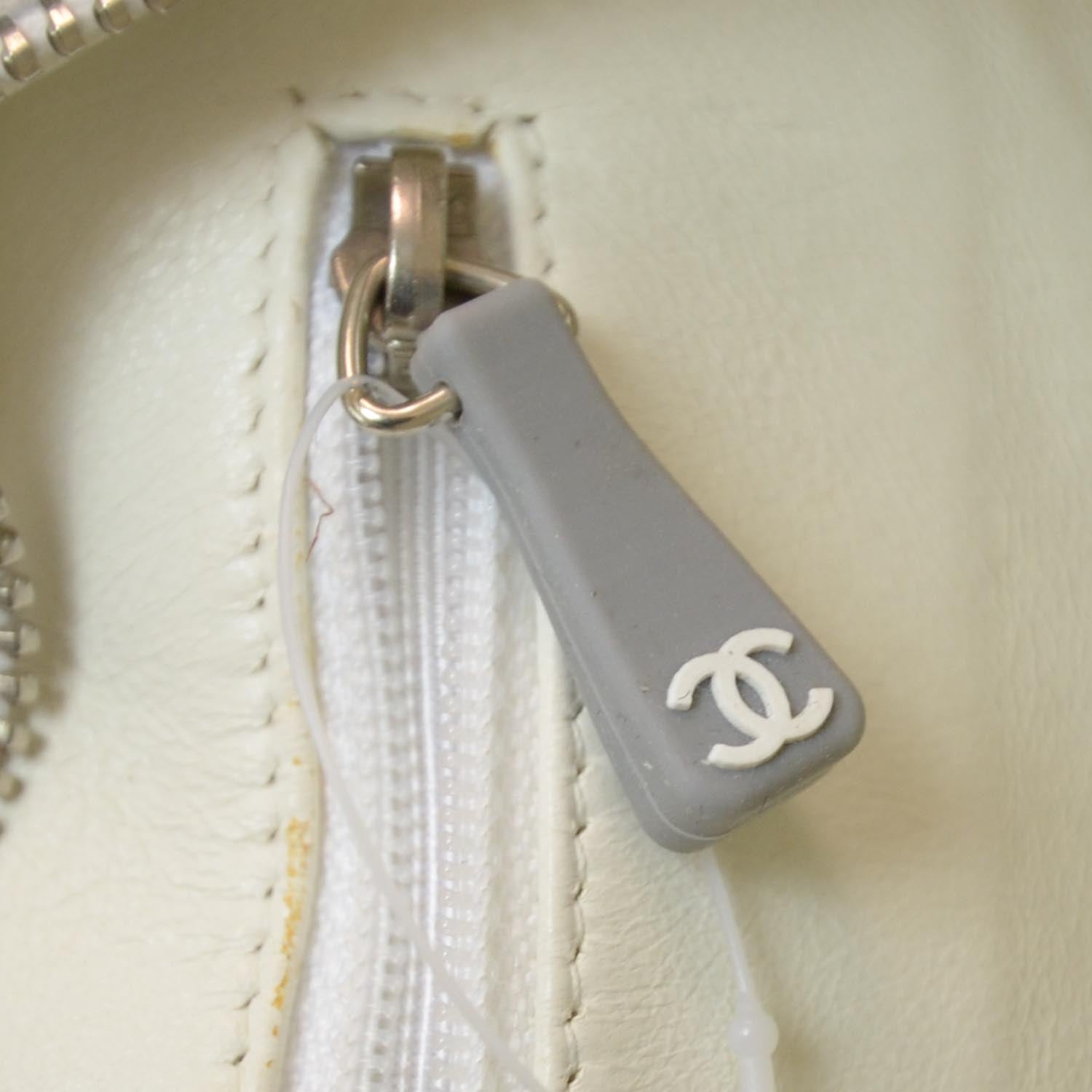 Chanel Stretch Canvas Boston Light Gray 8 of 8