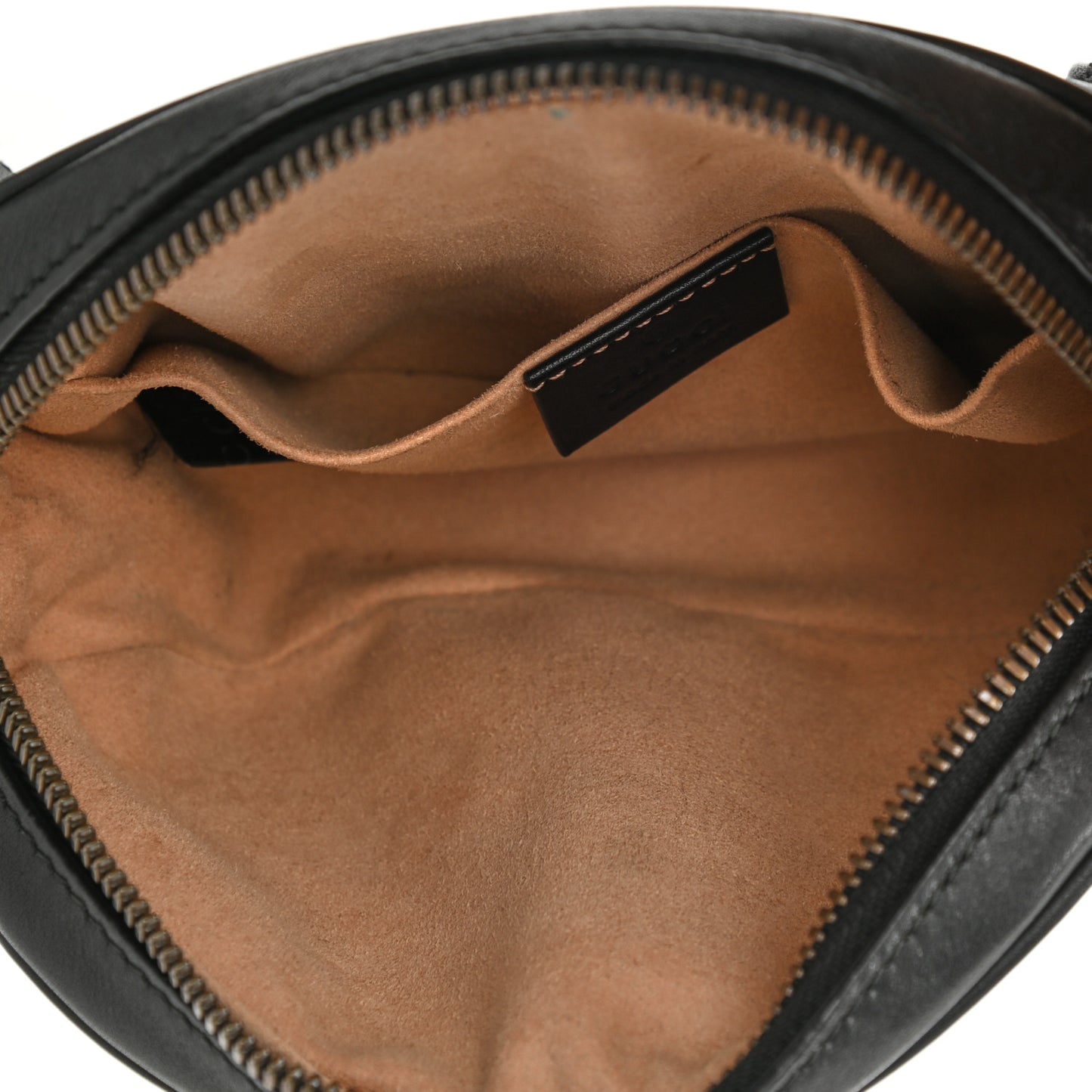 Calfskin Matelasse GG Marmont Belt Bag 75 30 Black