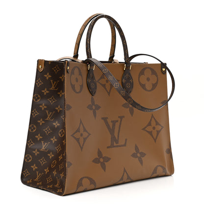 Louis Vuitton Reverse Monogram Giant Onthego GM 3 of 10
