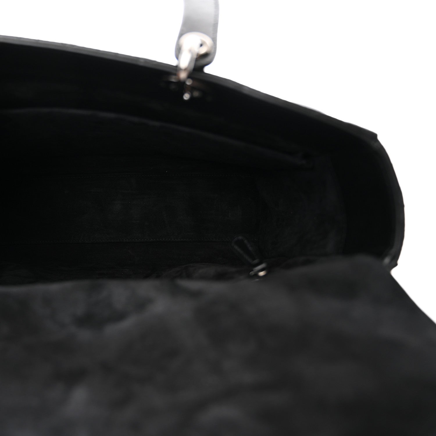 Christian Dior Lambskin Cannage Large Lady Dior Black 5 of 10
