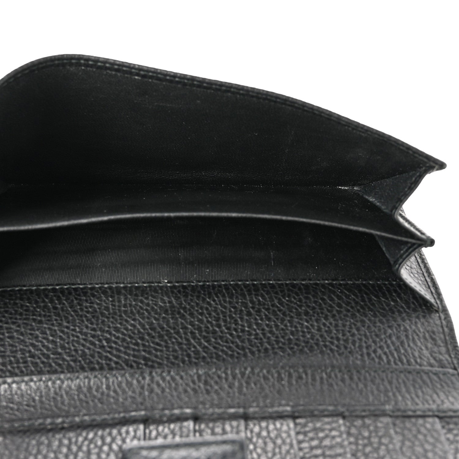 Gucci Monogram Eclipse Continental Wallet Black 7 of 9