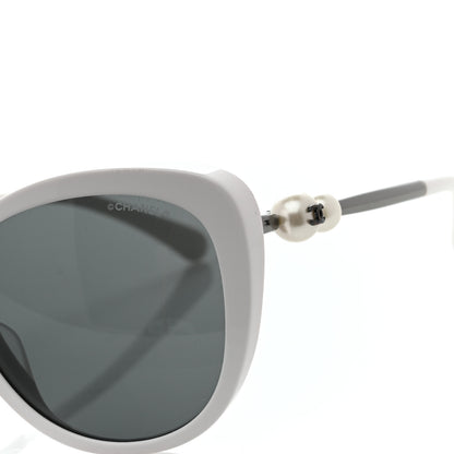 Chanel Acetate Pearl Butterfly Sunglasses 5338-H-A White 7 of 8