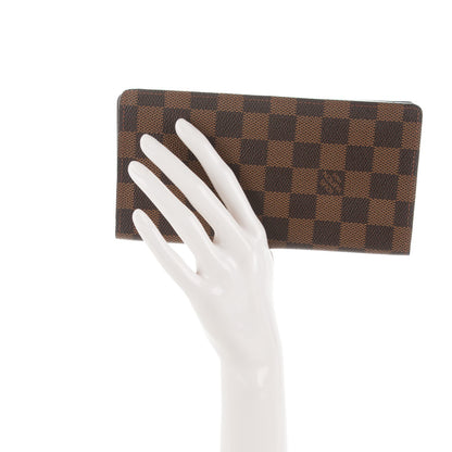Louis Vuitton Damier Ebene Brazza Wallet 2 of 7