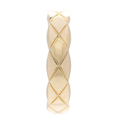 Chanel 18K Yellow Gold Coco Crush Single Ear Cuff Earring 1 of 4