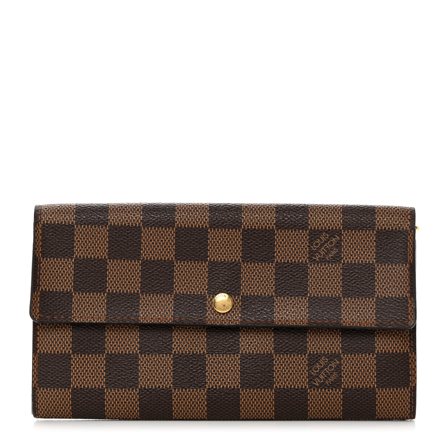 Louis Vuitton Damier Ebene Sarah Wallet 1 of 6