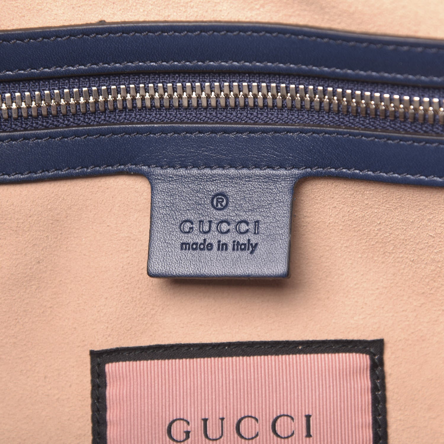 Gucci Calfskin GucciGhost Print Duffle Blue Agata Hibiscus Red 5 of 13