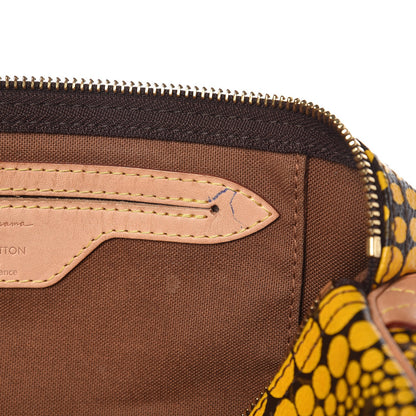 Louis Vuitton Monogram Kusama Town Speedy 30 Yellow 7 of 12