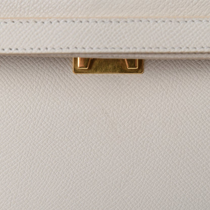 Celine Baby Grained Calfskin Micro Belt Bag White 18 of 19